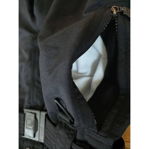 Fila ALPINE Ski Snow Suit Winter Womens 1 Piece Black Size 6 A001492 - Picture 11 of 16